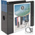 Business Source Basic View 3-Ring Binder, 5" D Rings, Black