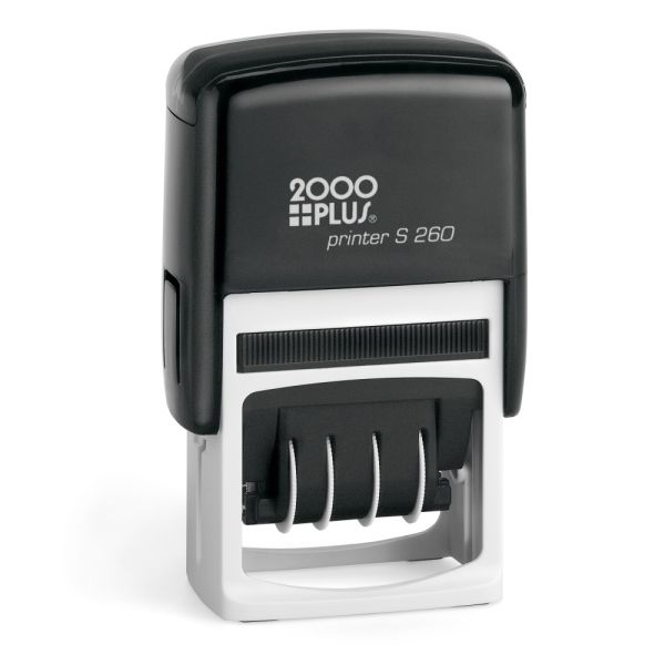 2000 PLUS Date 4 Message Dater Stamp Self-Inking Date 4-in-1 Message Dater Stamp
