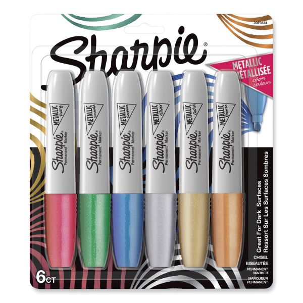 Sharpie Metallic Chisel Tip Permanent Marker