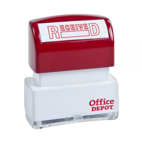 Pre-Inked Message Stamp